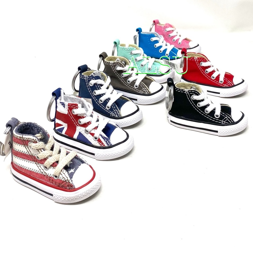 Converse Key  Ctas Sneakers Keychain  USA Stripes 022864331595 - Picture 5 of 5